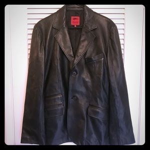 🔹Cole Haan City collection leather jacket🔹